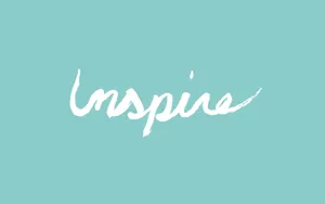 Inspire Tiffany Blue Wallpaper