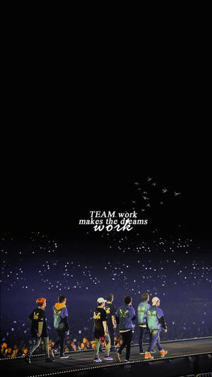 Inspiring Teamwork Lockscreen Bts Wallpaper