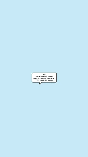 Inspiring Words On A Baby Blue Background Wallpaper
