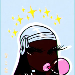 Insta Baddie Black Woman Wallpaper