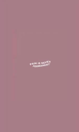 Insta Baddie Pain Quote Wallpaper
