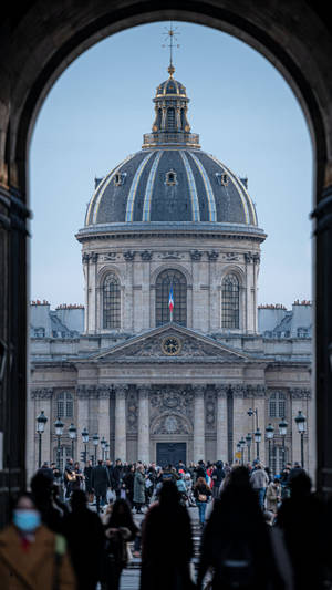 Institut De France 4k Iphone 11 Wallpaper