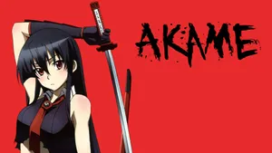 Intense Akame Ga Kill 4k Wallpaper Wallpaper