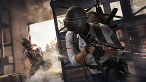 Intense Battle In Pubg Universe Wallpaper