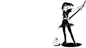 Intense Battle Scene From Akame Ga Kill In High-quality 4k Resolution Wallpaper