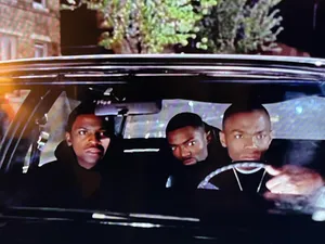 Intense Car Scene Night Wallpaper