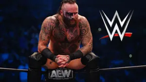 Intense Stare Of Dutch Professional Wrestler, Malakai Black Wallpaper