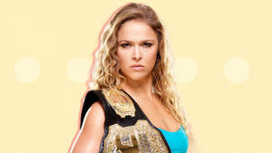 Intense Stare Ronda Rousey Wallpaper