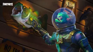Interesting Fornite Skin Display Wallpaper