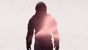 Interstellar Astronaut Silhouette Art Wallpaper