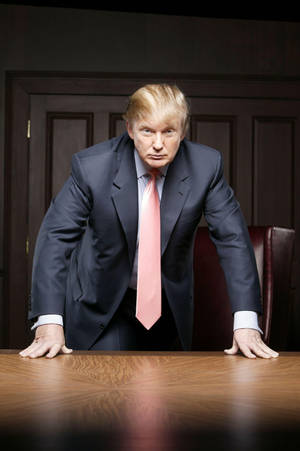 Intimidating Donald Trump Wallpaper