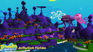 Intimidating Jellyfish Fields Wallpaper