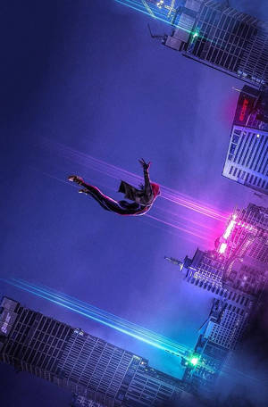 Into The Spider Verse 790 X 1200 Wallpaper