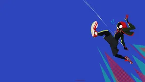 Into The Spider Verse Art Wallpaper