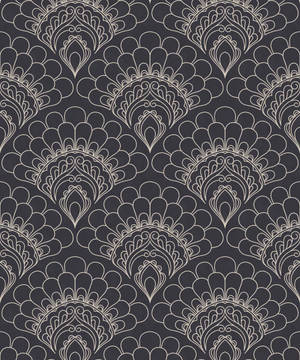 Intricate Boho Art Deco Pattern Wallpaper