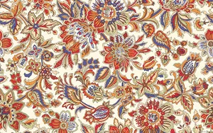 Intricate Floral Pattern Image Wallpaper