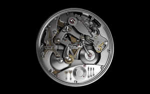 Intricate Watch Mechanism Closeup Wallpaper