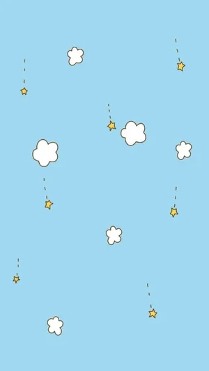 Introducing The All New Cute Blue Iphone! Wallpaper