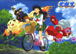 Inuyasha And Friends Adventure Wallpaper