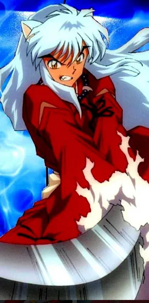 Inuyasha With Tessaiga Sword Phone Wallpaper