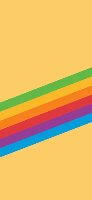 Ios 11 Apple Iphone Default Rainbow Wallpaper