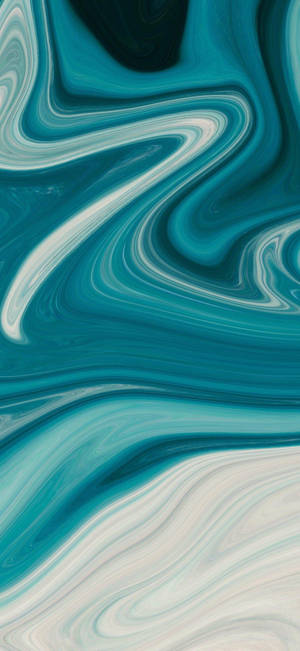 Ios 13 Blue And White Swirl Wallpaper
