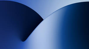 Ios 14 Blue Minimalist Background Wallpaper