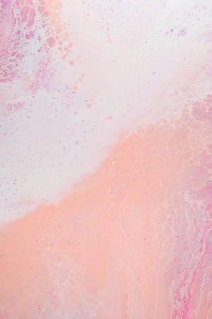 Ios 14 Pink Beach Shore Wallpaper