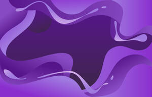 Ios 14 Purple Digital Abstract Wallpaper