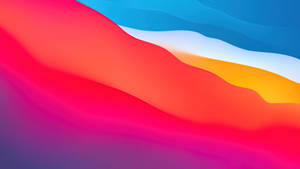 Ios 14 Rainbow Abstract Art Wallpaper