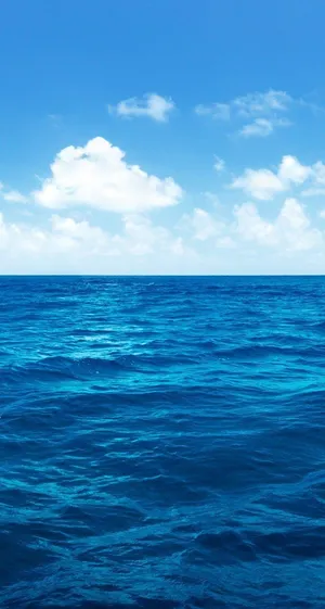 Ios 8 Blue Sea Wallpaper