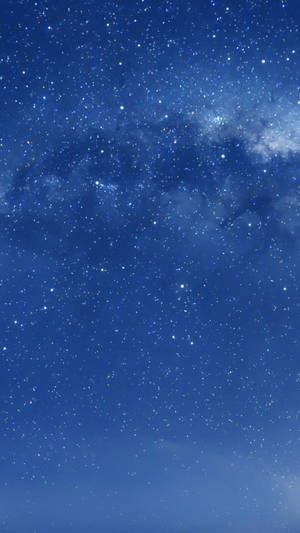 Ios 8 Navy Blue Starry Sky Wallpaper