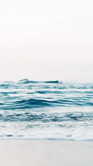 Ios Beach Clear Water Wallpaper