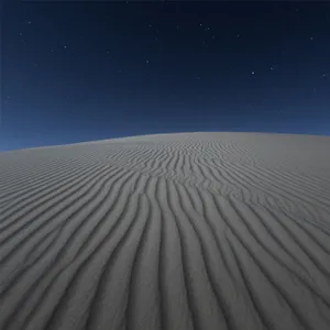 Ipad Pro 12.9 Desert At Night Wallpaper