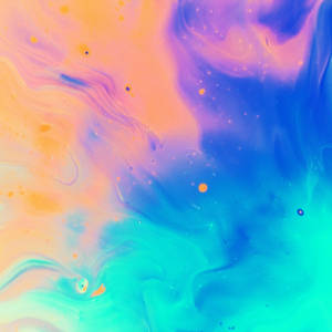 Ipad Pro Cute Abstract Paint Art Wallpaper