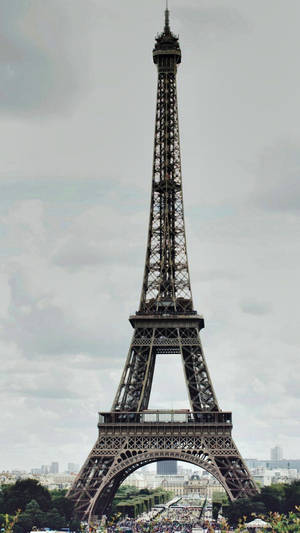Iphone 12 Pro Max Eiffel Tower Wallpaper