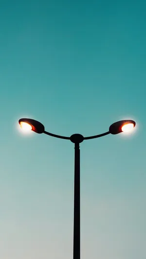 Iphone 12 Pro Max Light Post Wallpaper