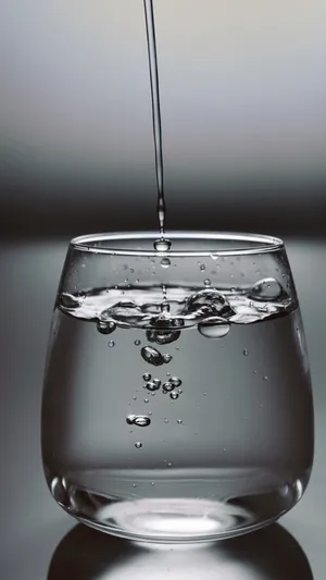 Iphone 12 Pro Max Pouring Glass Wallpaper