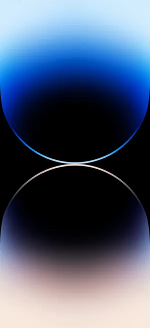 Iphone 14 Dark Rings Wallpaper