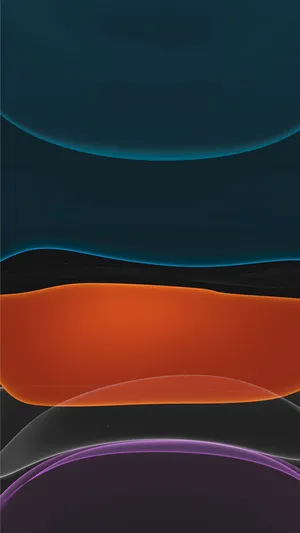 Iphone 14 Neon Orange Wallpaper