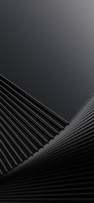 Iphone 14 Pro Black Lines Wallpaper