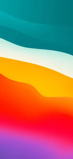 Iphone 14 Pro Bright Colors Wallpaper