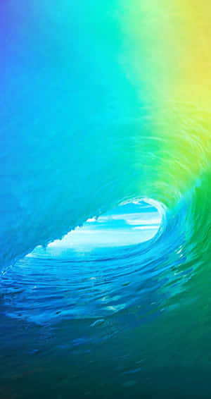 Iphone 6s Default Wave Wallpaper