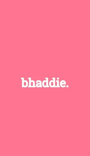 Iphone Baddie Minimalist Pink Wallpaper