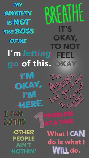 Iphone Distraction - Anxiety Wallpaper