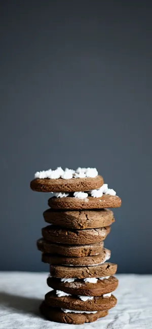 Iphone Food Chocolate Cookies Wallpaper