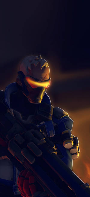 Iphone Gaming Soldier: 76 Overwatch Wallpaper