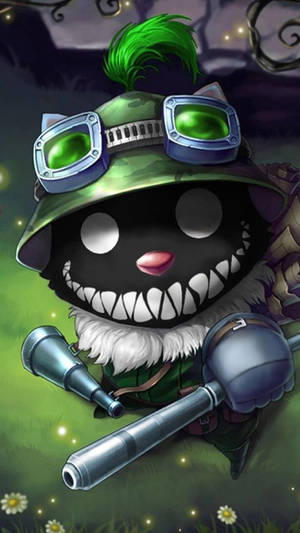 Iphone Gaming Teemo League Of Legends Wallpaper