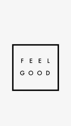 Iphone White Feel Good Wallpaper