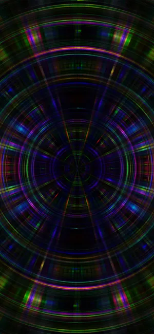 Iphone X Abstract Dark Light Tunnel Wallpaper
